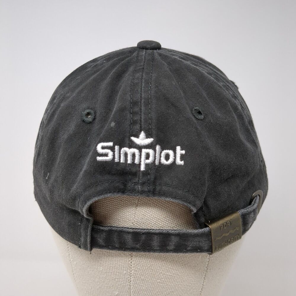 Simplot Slideback Hat Gray One Size Adjustable 6 … - image 5